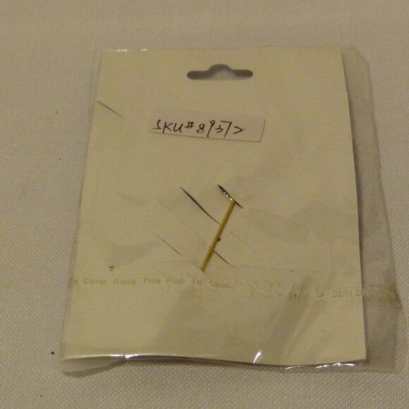 Festive Red Stocking Enamel Candy Cane Holiday Brooch - Picture 6 of 7